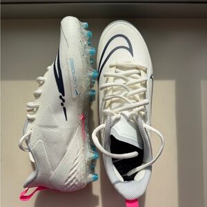 Alpha Huarache 8 Pro 'Sail Hyper Pink Speckled’